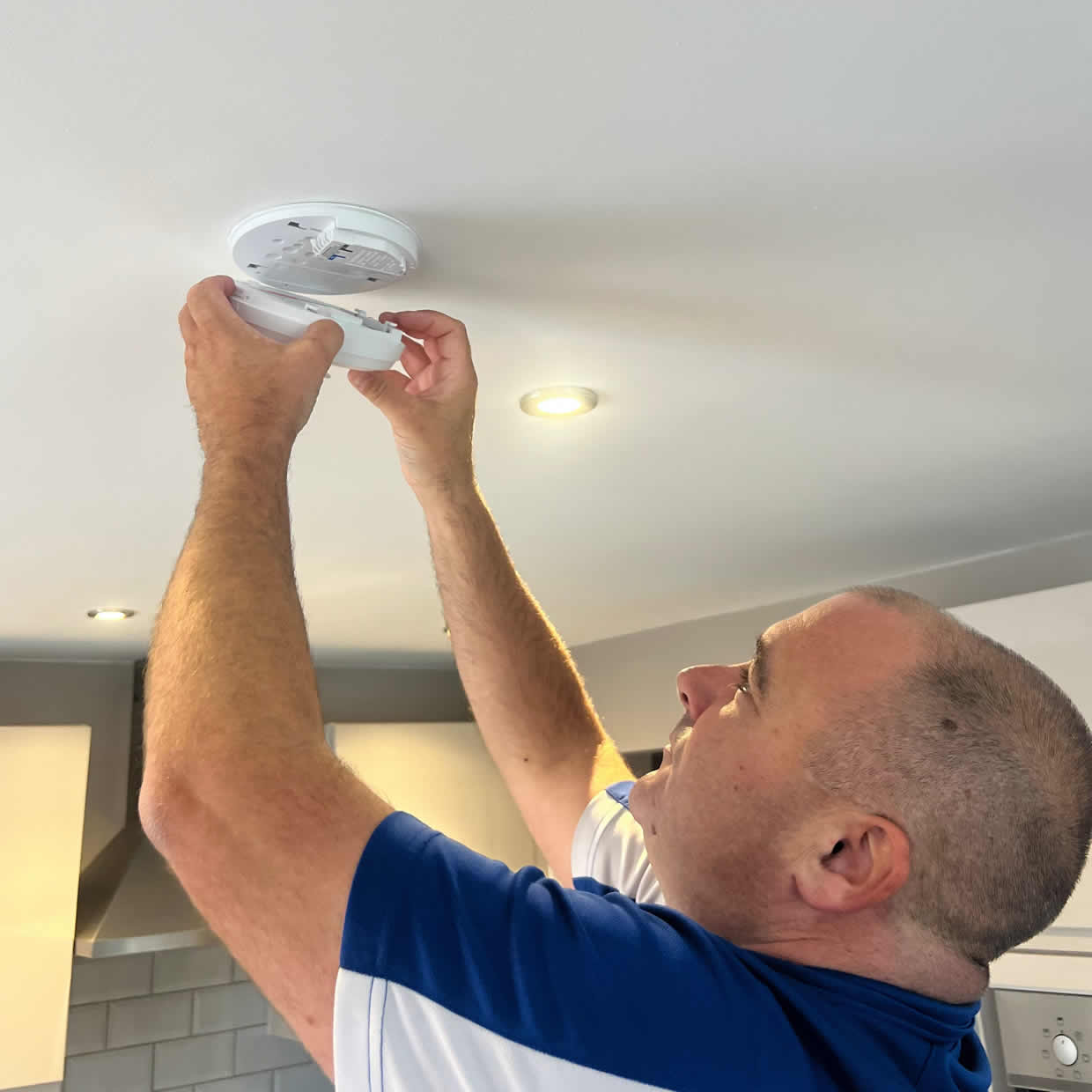 Professional smoke and heat alarm installation in Dewsbury